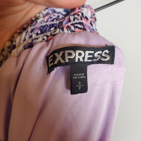 SOLD Express Boho Maxi Skirt Tapestry Print Purple S - Picture 10 of 16